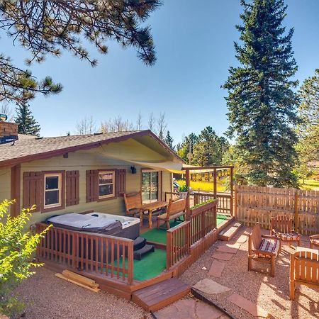 Peaceful Getaway With Private Hot Tub And Mtn Views! Vila Woodland Park Exterior foto