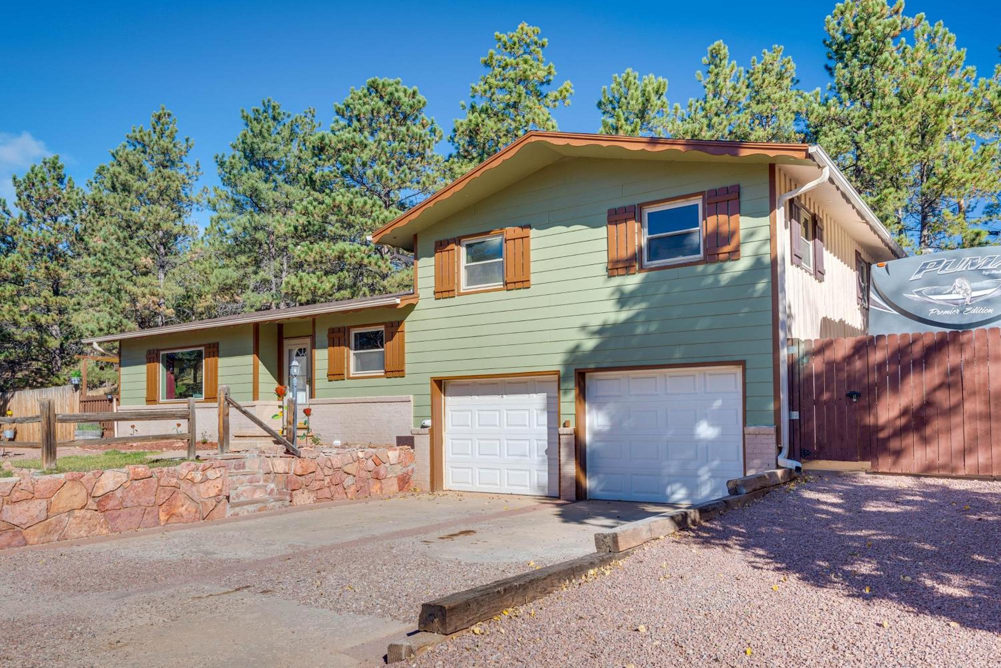 Peaceful Getaway With Private Hot Tub And Mtn Views! Vila Woodland Park Exterior foto