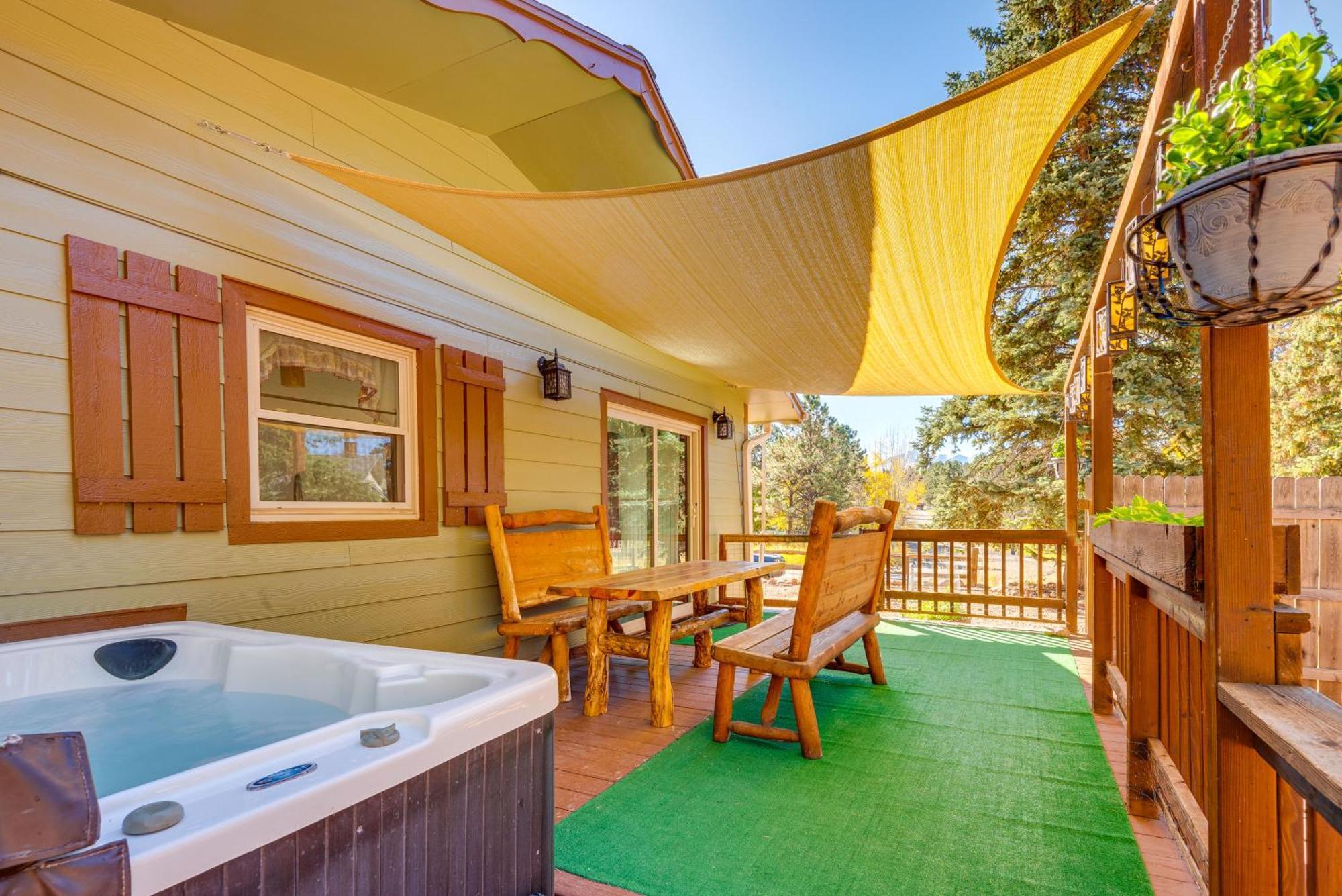 Peaceful Getaway With Private Hot Tub And Mtn Views! Vila Woodland Park Exterior foto