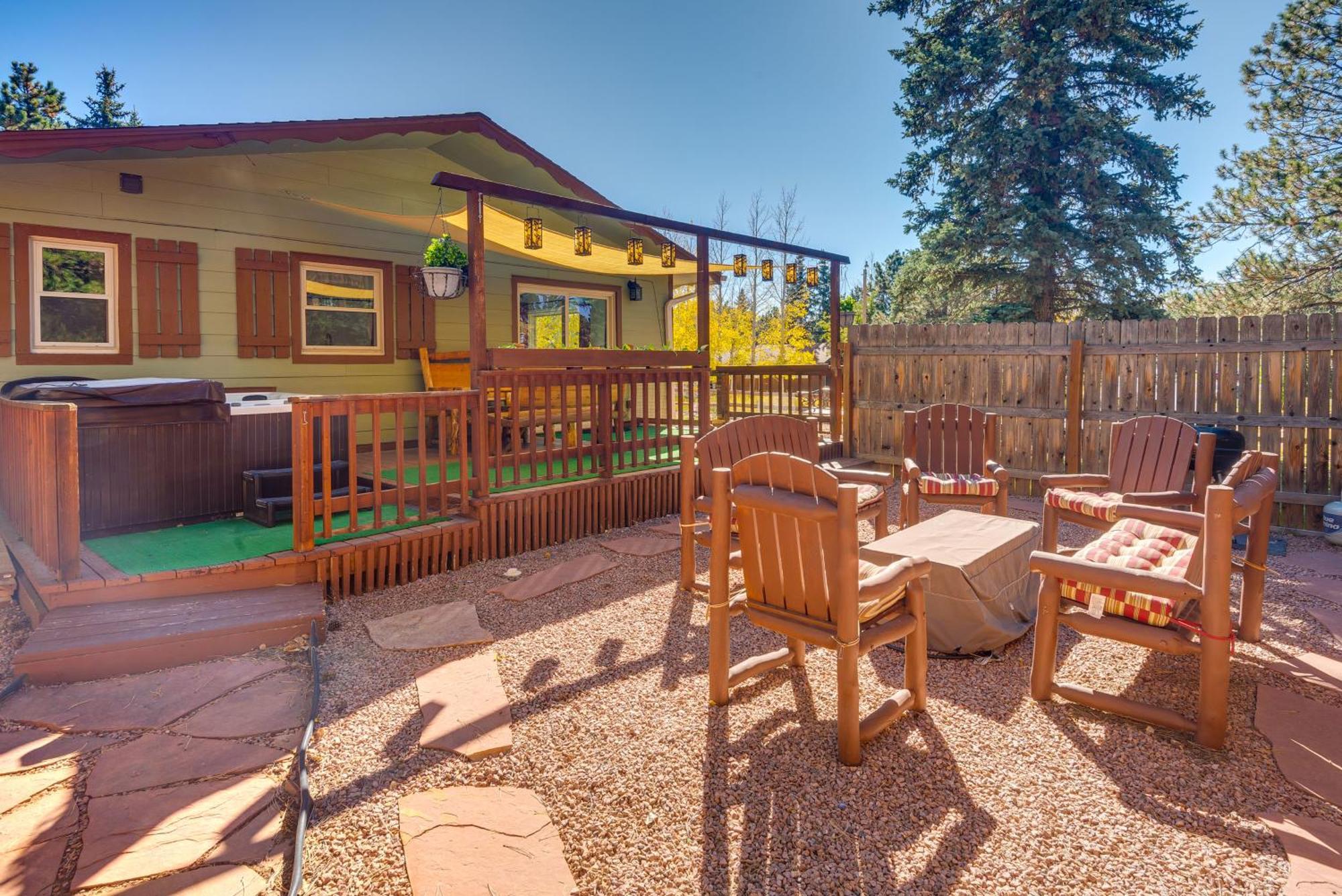 Peaceful Getaway With Private Hot Tub And Mtn Views! Vila Woodland Park Exterior foto