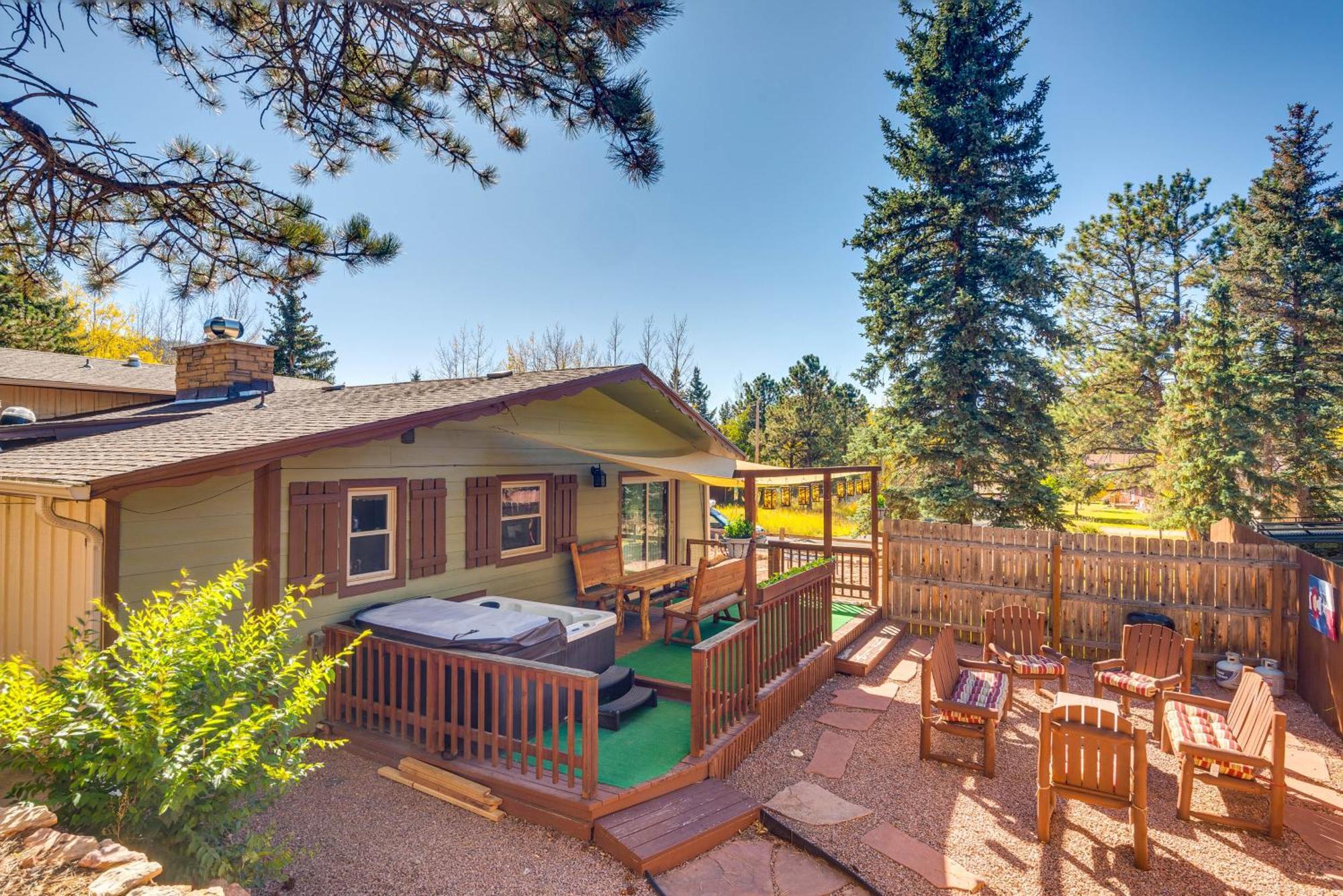 Peaceful Getaway With Private Hot Tub And Mtn Views! Vila Woodland Park Exterior foto